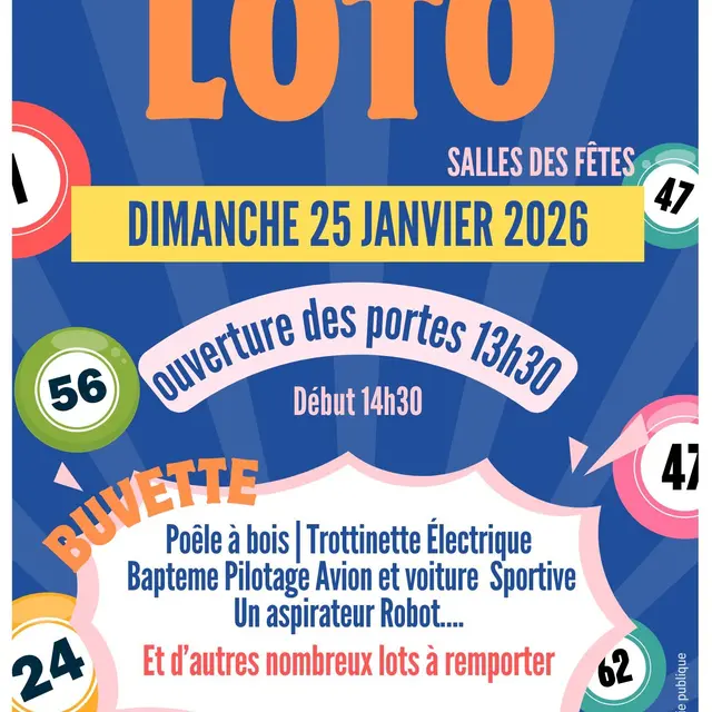 Loto du Comité des fêtes de Signes_Signes