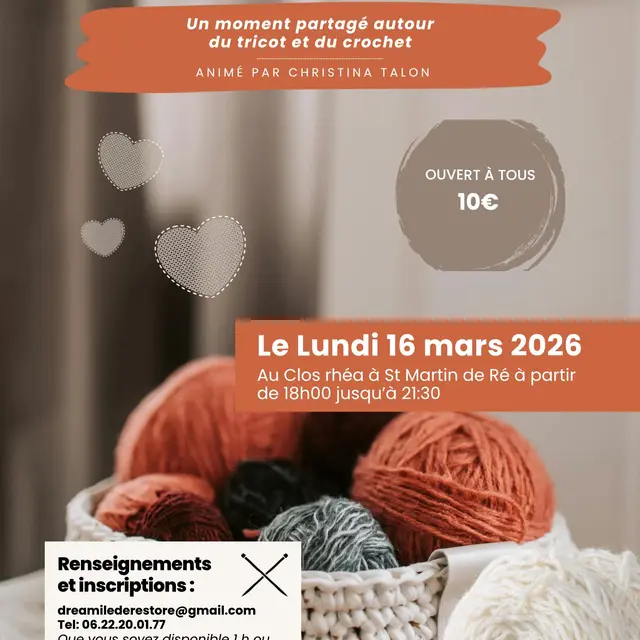 Soirée Tricot & Papote