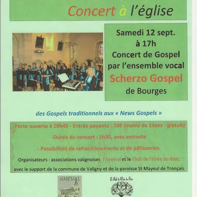 Concert de Gospel_Valigny