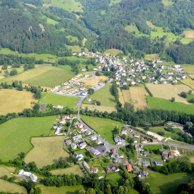 Vue aérienne