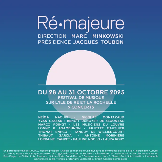 Ré Majeure –  Concert d'ouverture_La Couarde-sur-Mer