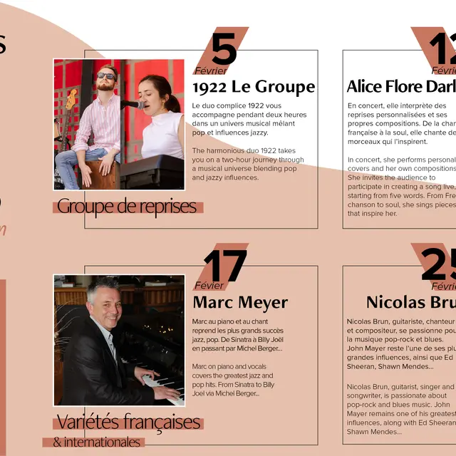 Concerts et spectacles Amaya_Les Saisies