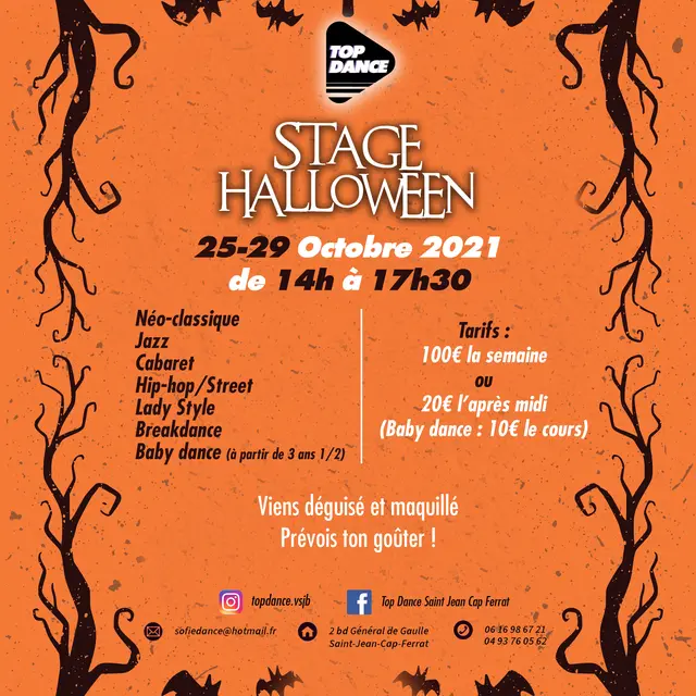 Stage Halloween Top Dance