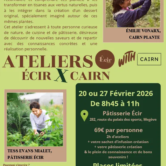 Atelier Ecir with Cairn_Megève