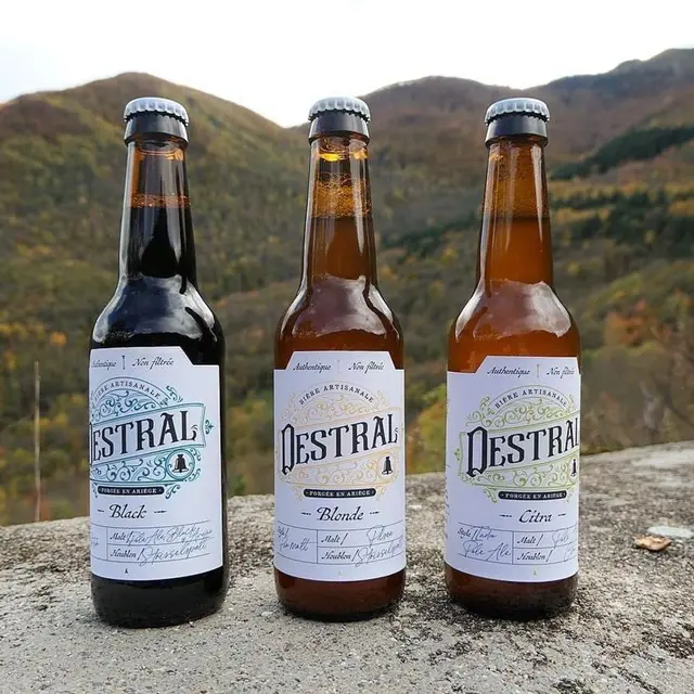 3 bières: Blonde, Black, Citra