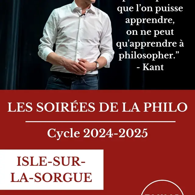 Les Soirées de la Philo (recto)