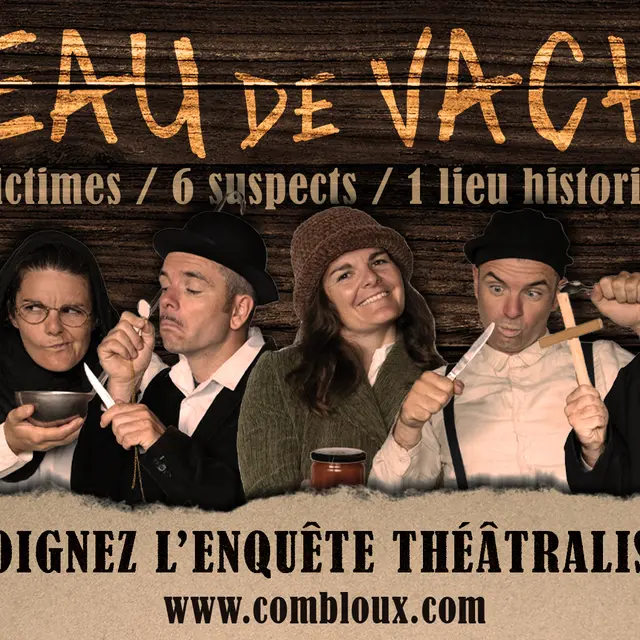 Peau de vache, Enquête théâtralisée