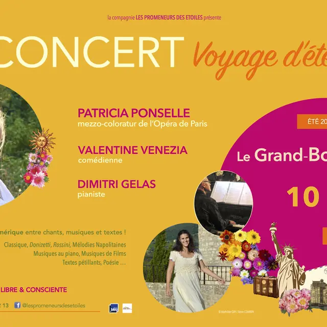 Concert : Patricia Ponselle mezzo coloratur de l'Opéra de Paris_Le Grand-Bornand