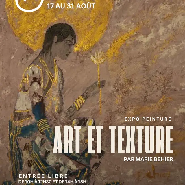 Bastide Sainte Cécile Pole E culturel- exposition Marie Behier. Art et Texture_Les Arcs sur Argens