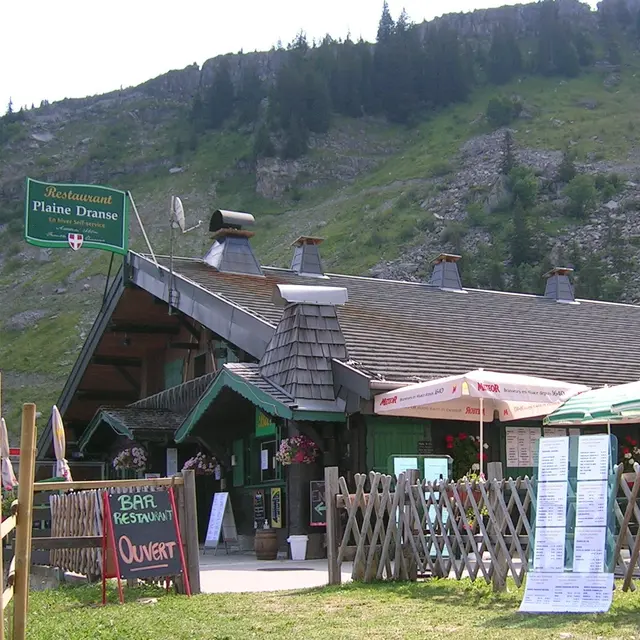 Bar Restaurant Plaine Dranse Vuarand