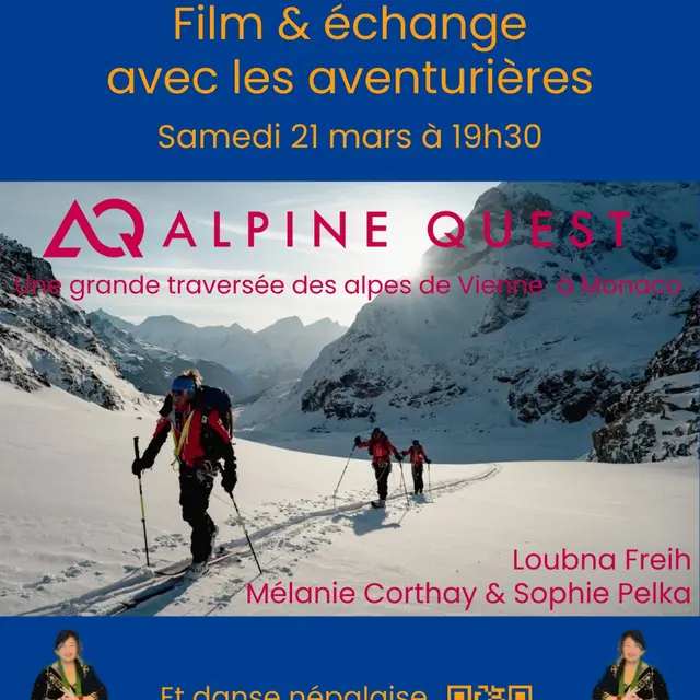 Alpine Quest - soirée film Association Annapurna_Val de Bagnes