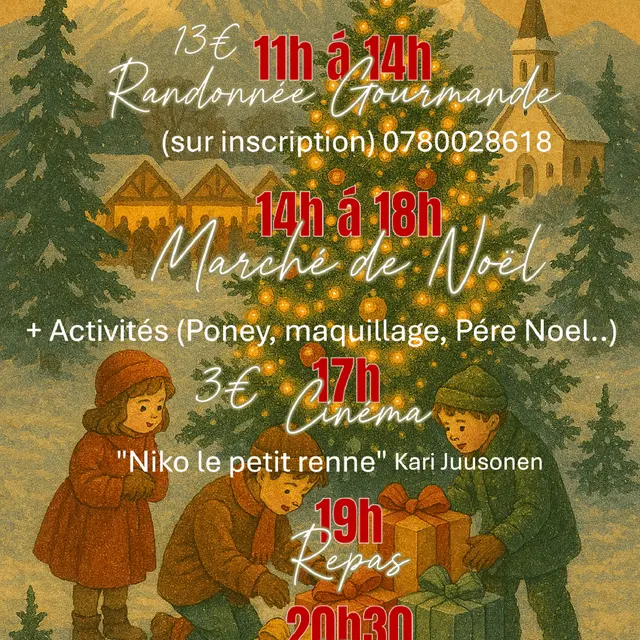 Marché de Noël, 1ère édition_Pleaux