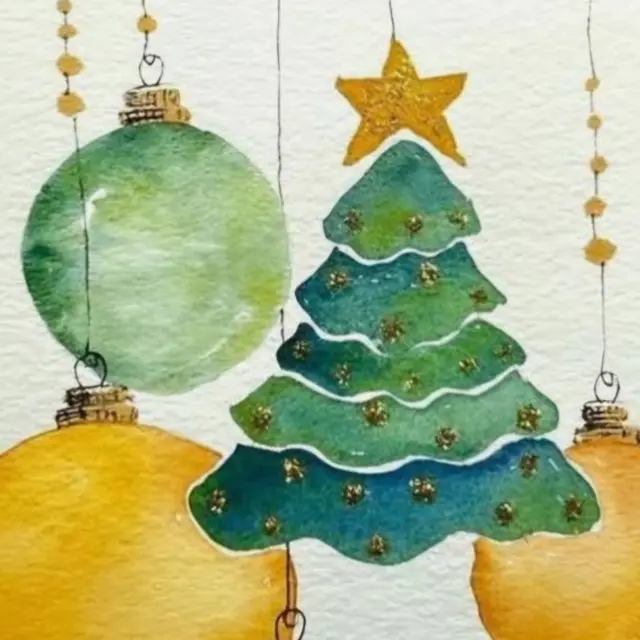 Atelier - Aquarelle de Noël EMBRUN