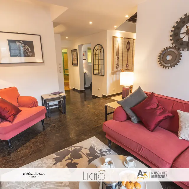 Appartement l'oiseau montagnard 6 personnes à Ax les thermes