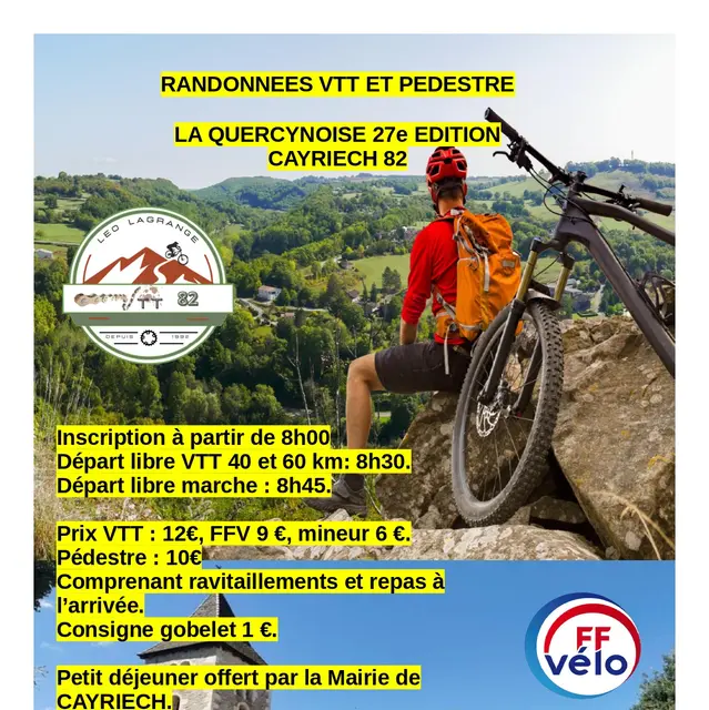 Randonnées VTT & pédestre - La Quercynoise_Cayriech