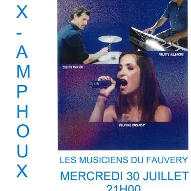 Concert : Paroles et musiques - Chansons françaises_Fox-Amphoux