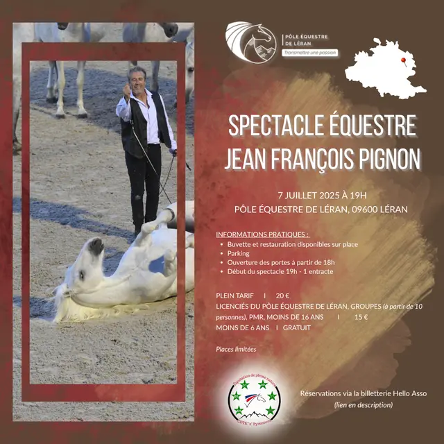 Spectacle équestre - Jean François Pignon_Léran
