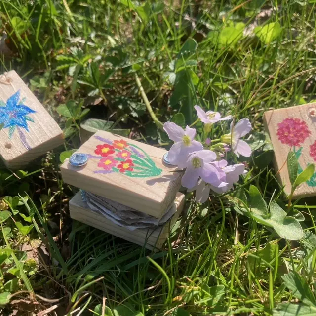 Fabriquez votre mini-presse à fleur_Courtes