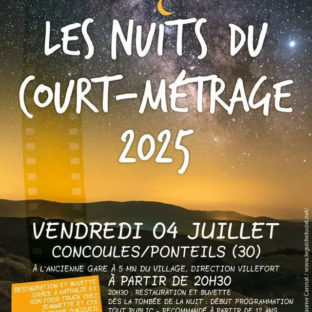 Les Nuits du court-métrage - 2025 - 7e Édition_Concoules