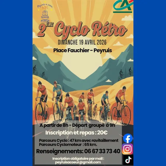 2ème Cyclo Rétro_Peyruis