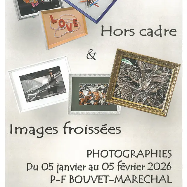 Exposition Hors Cadre et images froissées_Trans-en-Provence