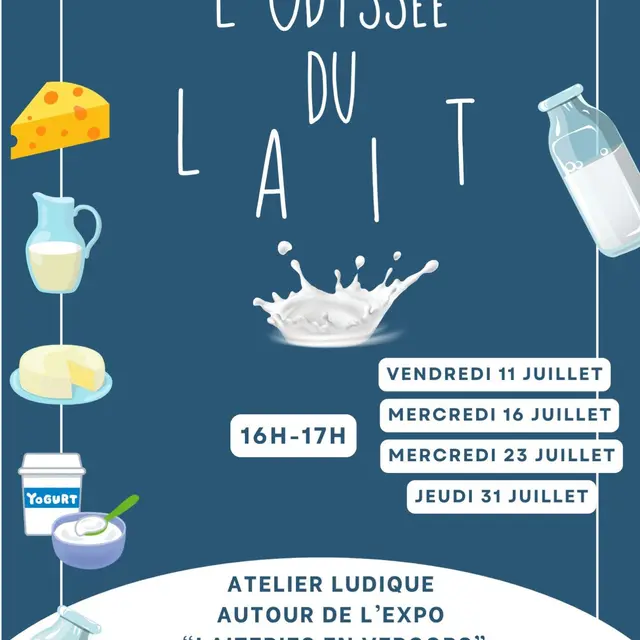 L'odyssée du lait - animation autour de l'expo laiteries en Vercors_Villard-de-Lans