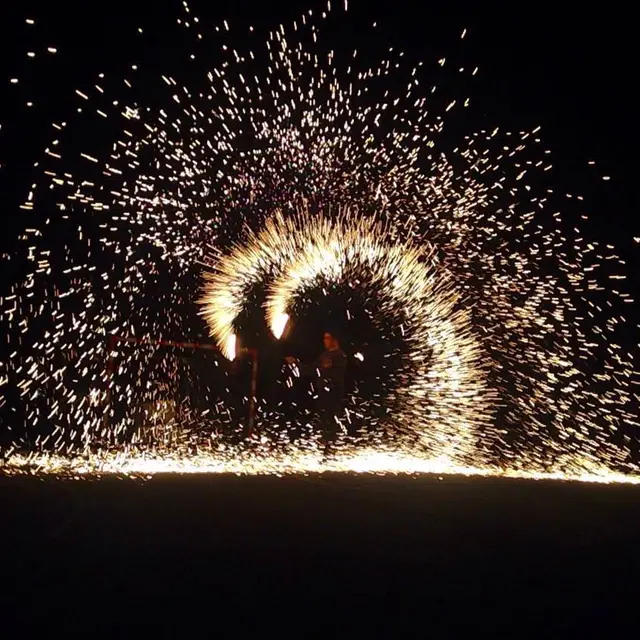 Spectacle de feu Circus_Châtelaillon-Plage