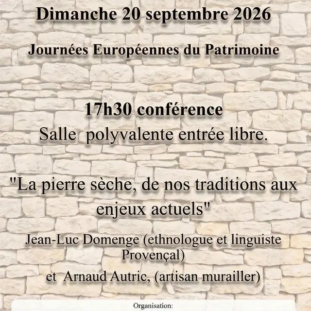Journées Européennes du Patrimoine 2026 à Trigance_Trigance