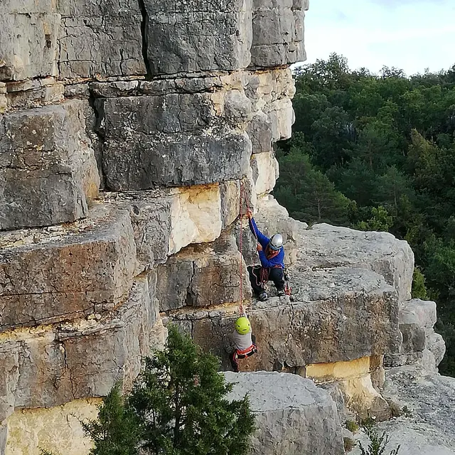 Le Vallon d'Estay - site d'escalade