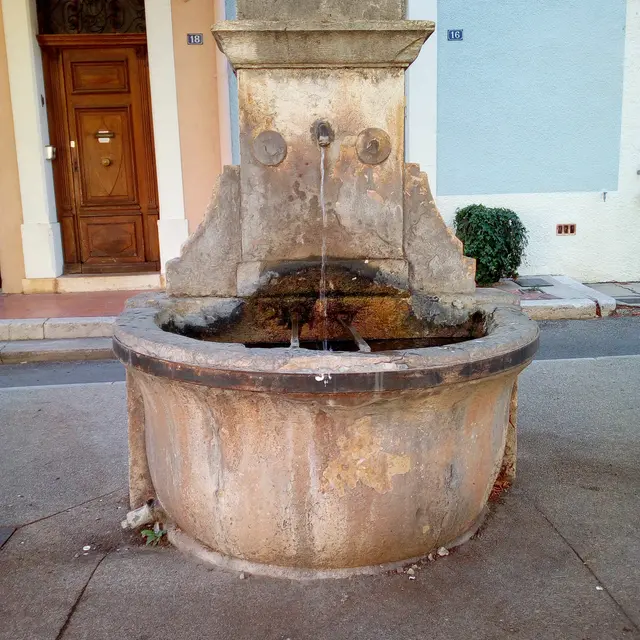 Fontaine Georges Clémenceau - Aups