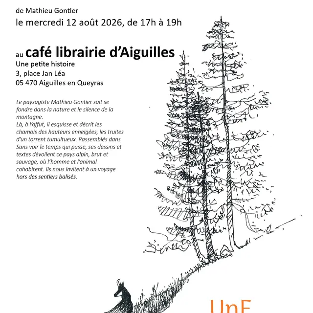 Rencontre avec l'auteur : Mathieu Gontier