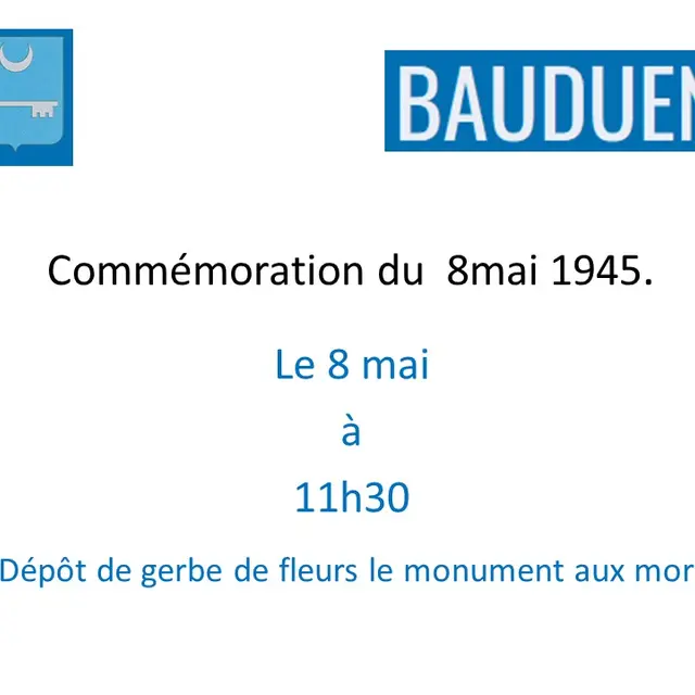 Commémoration du 8 mai 1945