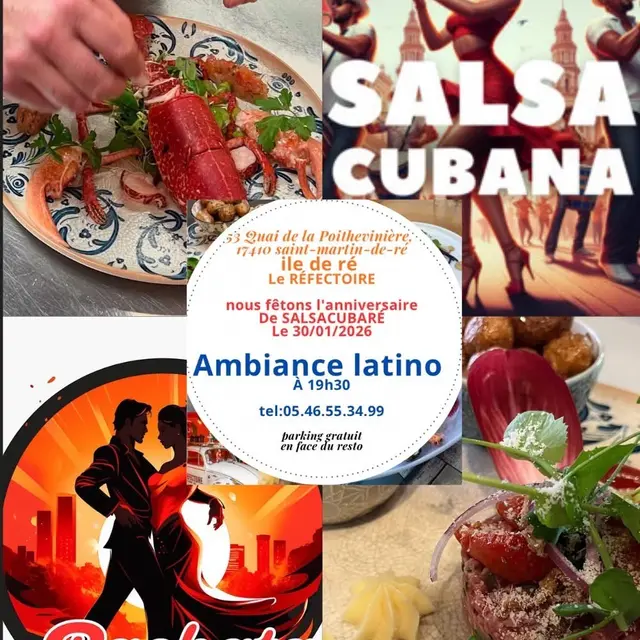 Salsa Cubana Ambiance Latino_Saint-Martin-de-Ré