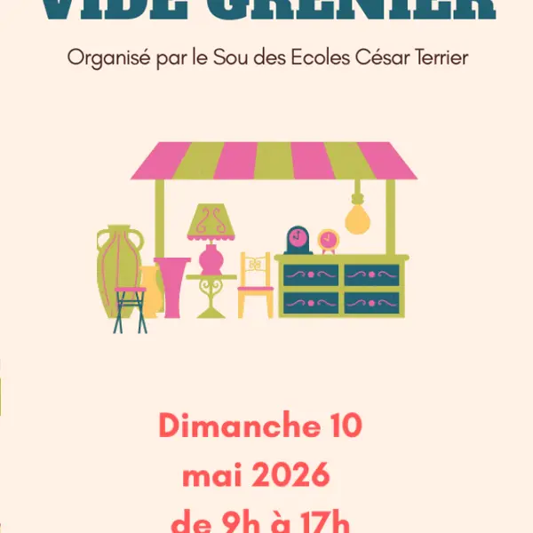 Vide-greniers du sou des écoles de l'école César Terrier_Pontcharra