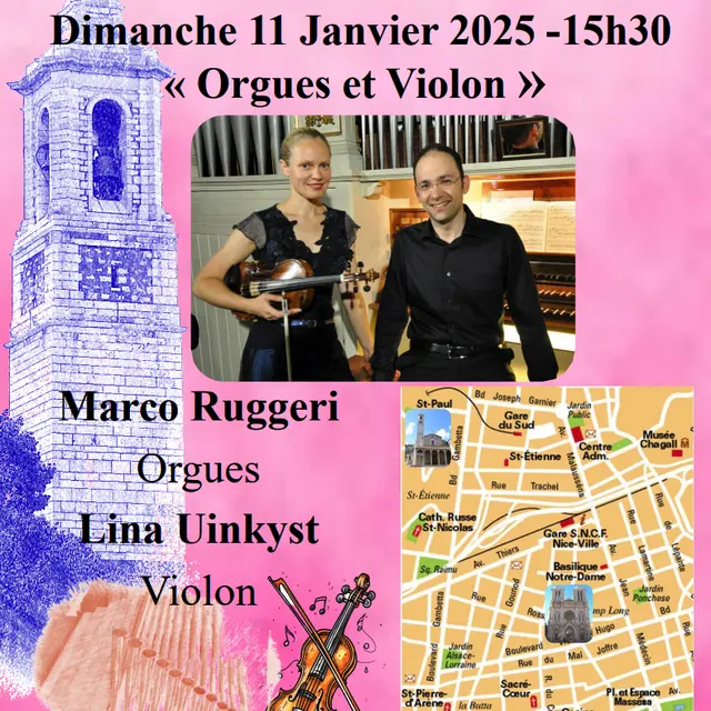 Accrorgue - Concert Orgue et Violon_Nice