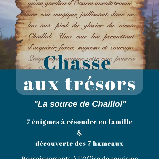 Chasse au trésor à Chaillol