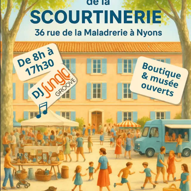 3ème édition du vide grenier de la scourtinerie_Nyons