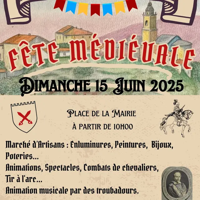 Fête médiévale - Hommage à Jean-Paul Lascaris_Castellar