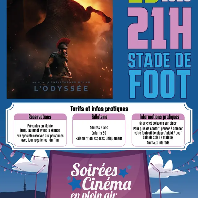 Soirée cinéma en plein air_Pignans