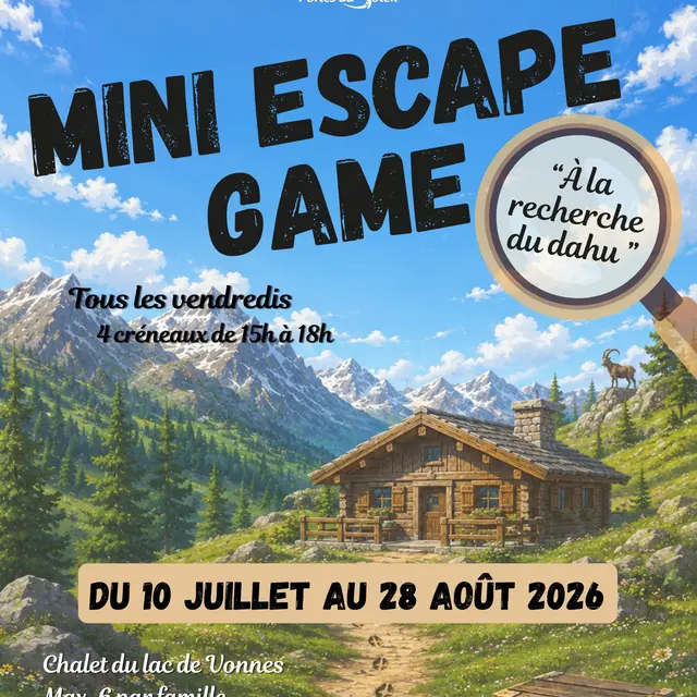 Mini escape game Á la recherche du dahu_Châtel