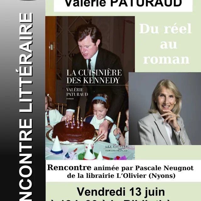 Entretien Littéraire La cuisinière des Kennedy_Mollans-sur-Ouvèze