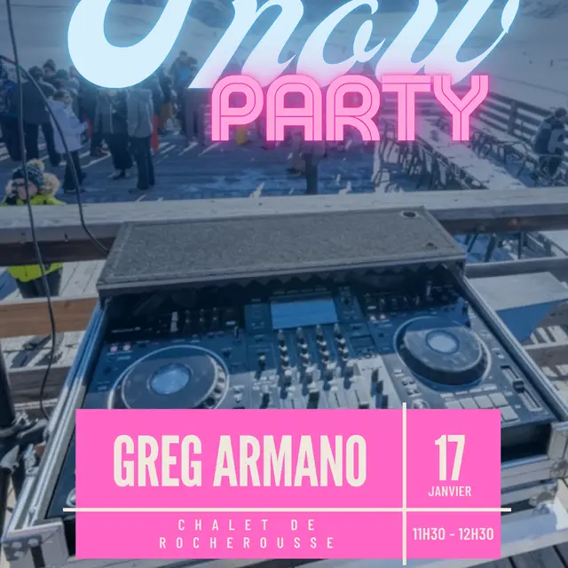 Snow Party de Rocherousse_Orcières