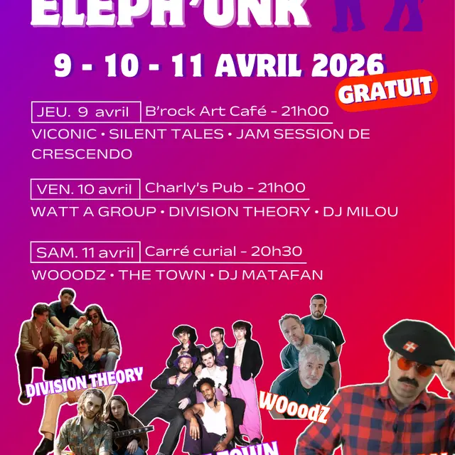 Affiche Eleph'unk