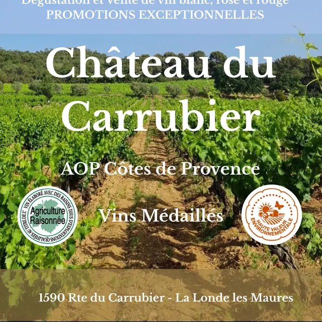 Journées Portes Ouvertes au Château du Carrubier_La Londe-les-Maures