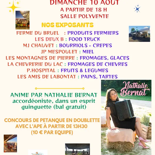 Marché gourmand_Saint-Illide