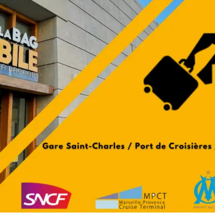 Bag Mobile consigne à bagages port croisières Marseille