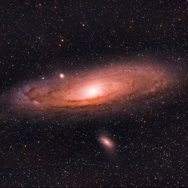 Nébuleuse M31 photographiée depuis Louveciennes