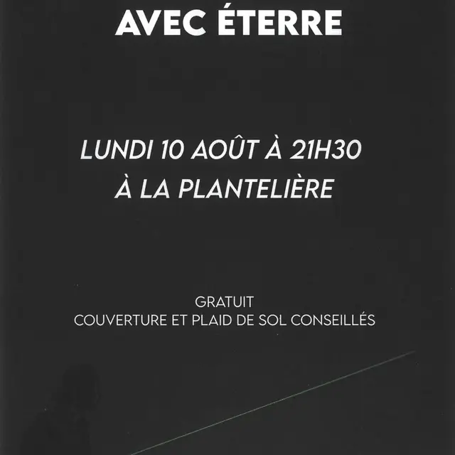 Lecture des étoiles avec ETerre_Arpajon-sur-Cère