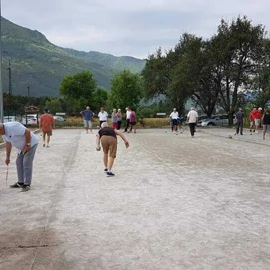 Terrain de boules lyonnaises