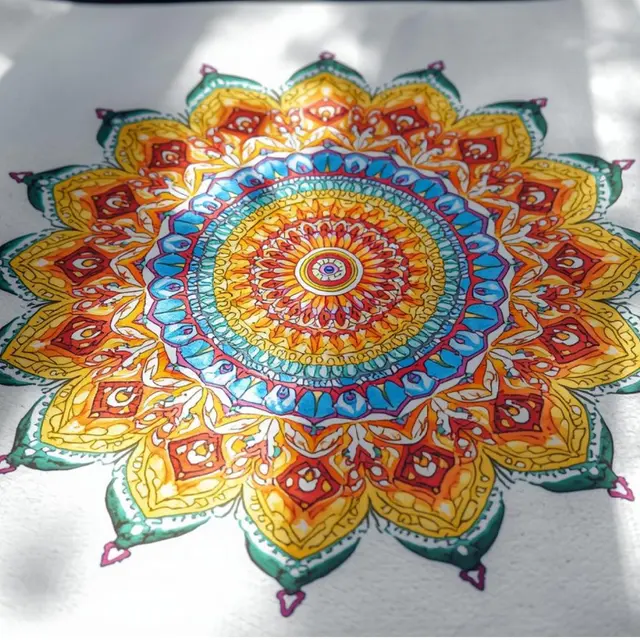 Atelier créatif : Mandala_La Giettaz